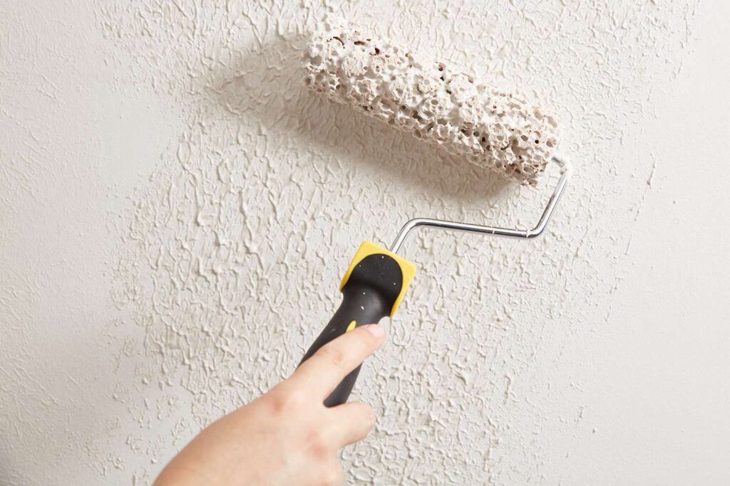 painting textured walls