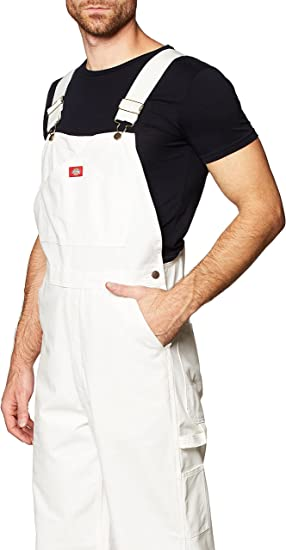Details about   Painters Bib & Brace Painters Painting Clothing White Navy Multiple Sizes 